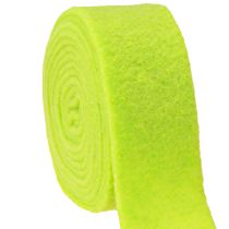 Article Ruban feutre vert 7,5cm 5m