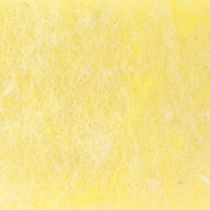 Article Ruban feutre jaune clair 7,5cm 5m