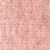 Article Ruban de feutre bicolore, ruban de pot, ruban de feutre de laine rose rouge 7,5 cm 5 m