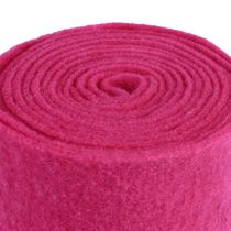 Article Ruban en feutre ruban de laine rose ruban de pot en feutre de laine tissu décoratif 15cm 5m