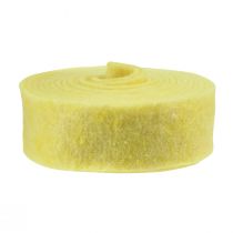 Article Ruban feutre jaune clair 7,5cm 5m