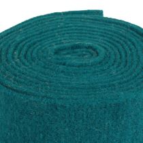 Article Ruban feutre ruban de laine rouleau de feutre turquoise bleu vert 7,5cm 5m