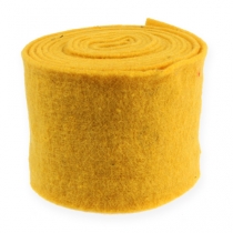 Article Ruban de feutre 15 cm x 5 m jaune