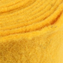 Article Ruban feutrine 15cm x 5m jaune
