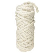 Article Cordon feutre polaire Mirabell 25m blanc