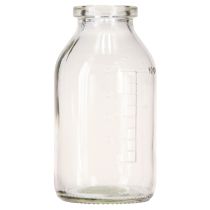 Article Bouteilles décoration verre mini vases plateau métal rond Ø11,5cm