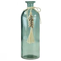 Article Bouteilles vase décoratif en verre cauris maritime H26cm 2pcs