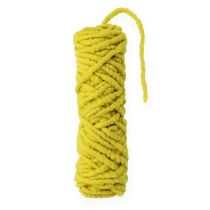 Article Cordelette de feutrine „Flausch Mirabell“ 25 m jaune