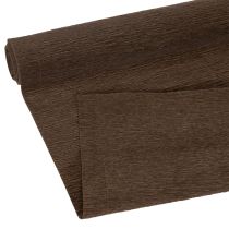 Article Rouleau de Papier Crêpon Marron 50x250 cm pour Décoration Florale