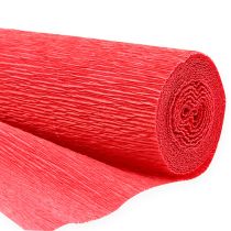 Papier crépon fleuriste crépon fleuriste rouge 50×250cm 5 pièces