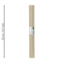 Article Papier crêpe fleuriste nature 50x250cm