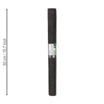 Article Papier crépon fleuriste noir 50x250cm