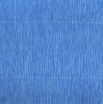 Article Crêpe Fleur bleu L10cm grammage 128g/m² L250cm 2 pièces