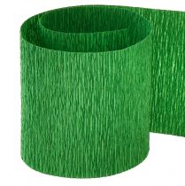 Article Crêpe Fleur vert L10cm grammage 128g/m² L250cm 2 pièces