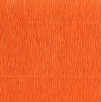 Article Crêpe Fleur orange L10cm grammage 128g/m² L250cm 2pcs