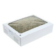 Article Guirlande De Cheveux Fleurie Or-Argent 200g