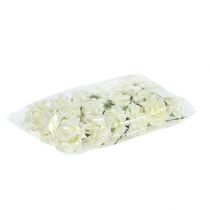 Article Mousse Rose Ø7,5cm Crème 18 pcs