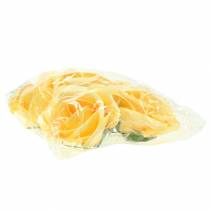 Article Mousse rose jaune Ø15cm 4pcs