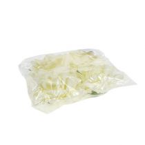 Article Roses en mousse crème Ø15cm 4pcs