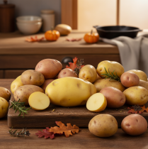 Article Mannequin de nourriture artificielle pomme de terre 12cm