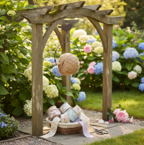 Article Porte-ruban décoratif et pratique, oiseau, style shabby chic