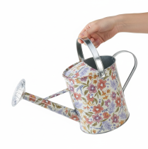 Article Arrosoir décoratif en métal, pot de fleurs vintage, Ø18cm