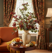 Article Kunstlicher Branche d'Aubépine avec Baies Rouges Décoration 110cm