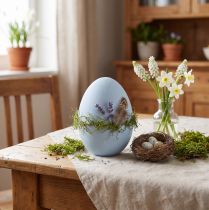 Article Œufs en polystyrène 12 cm blancs – Lot de 5