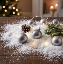 Article Neige artificielle douce blanche pour décoration 40g