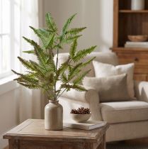 Article Fougère artificielle verte 44 cm – Plante décorative