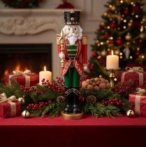 Article Nussknacker Figur 59 cm en Polyresin pour Décoration de Noël