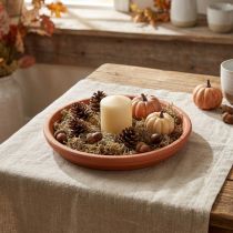 Article Sous-coupe en céramique terracotta Ø13,5 cm