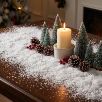 Article Neige Décorative Blanche en Polyéthylène 200g