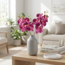 Article Orchidée artificielle Phalaenopsis violette 72 cm
