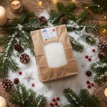 Article Dekoschnee blanc 100% biobasé en maïs 40g