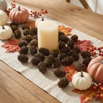 Article Cônes décoratifs en aulne naturel pour la décoration 3-4 cm 200 g