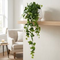 Article Lierre artificiel vert 90 cm plante décorative réaliste