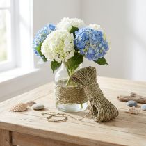 Article Corde décorative en fibres de seigle naturel 31–32 cm