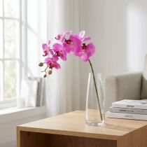 Article Kunstflorale orchidée Phalaenopsis rose fuchsia 78 cm - 6 fleurs