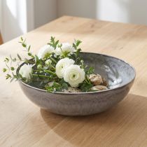 Article Set de 3 coupes grises mates texturées – 37 cm – Pour décoration intérieure