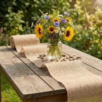 Article Ruban en Jute Naturel 15 cm x 40 m