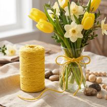 Article Bobine de corde en jute jaune Ø4 mm - 100 m