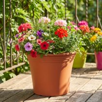 Article Pot de fleurs plastique terracotta Ø33cm H27,5cm