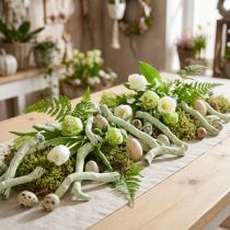 Article Racines Décoratives Vert Clair et Blanchi 350g