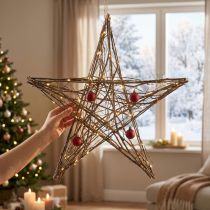 Article Sapin en branches naturelles suspendu 60 cm