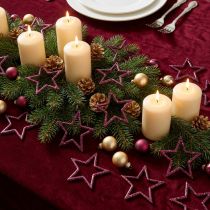 Article Étoiles Déco à Paillettes Berry 4,5 cm - Lot de 120