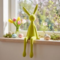 Article Kantenhocker Lapin de Pâques vert clair 56 cm