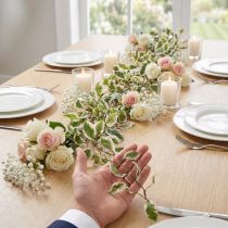 Article Guirlande de plantes artificielles 150 cm pour décoration intérieure romantique