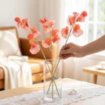 Article Branche de Pois de Senteur Artificielle Rose 68 cm - Lot de 3