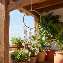 Article Carillon décoratif avec coquillages naturels, Ø20 cm, H66 cm
